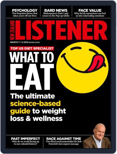 New Zealand Listener March 7th, 2020 Digital Back Issue Cover