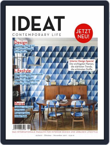 IDEAT Deutschland September 13th, 2017 Digital Back Issue Cover