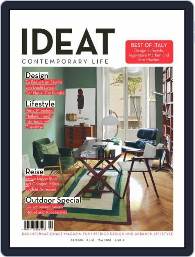 IDEAT Deutschland April 1st, 2018 Digital Back Issue Cover
