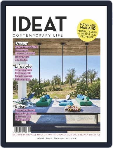 IDEAT Deutschland August 1st, 2018 Digital Back Issue Cover