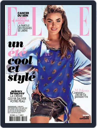 Elle France June 6th, 2013 Digital Back Issue Cover