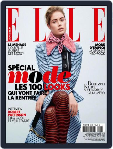 Elle France August 29th, 2013 Digital Back Issue Cover