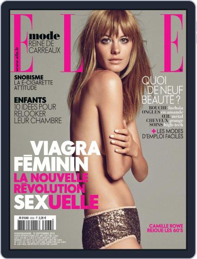 Elle France September 12th, 2013 Digital Back Issue Cover