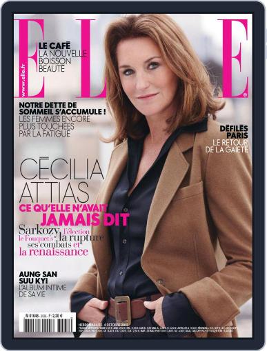 Elle France October 4th, 2013 Digital Back Issue Cover
