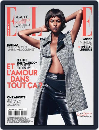 Elle France November 7th, 2013 Digital Back Issue Cover