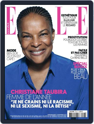 Elle France November 21st, 2013 Digital Back Issue Cover