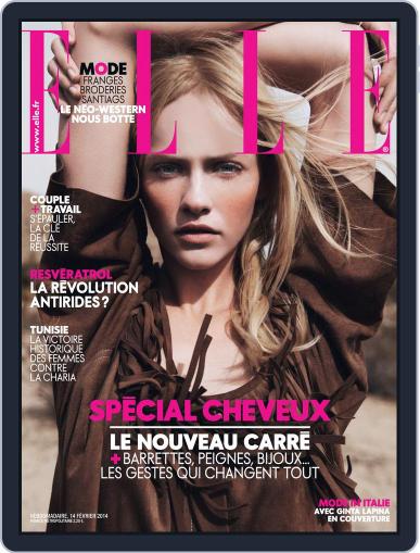 Elle France February 13th, 2014 Digital Back Issue Cover