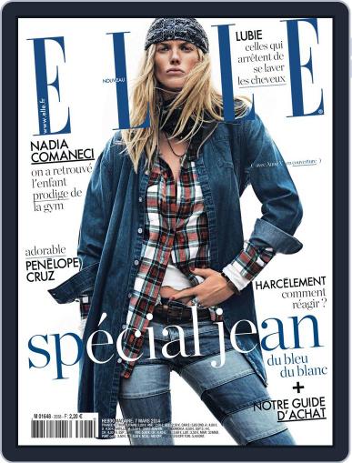 Elle France March 6th, 2014 Digital Back Issue Cover