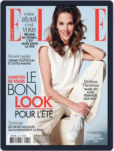 Elle France April 3rd, 2014 Digital Back Issue Cover