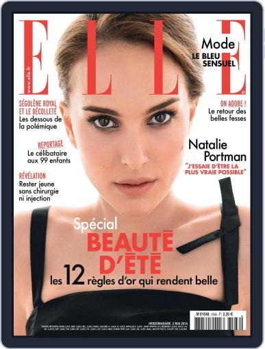 Elle France May 2nd, 2014 Digital Back Issue Cover