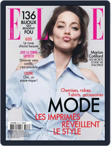 Elle France May 8th, 2014 Digital Back Issue Cover