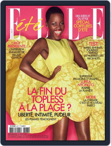 Elle France July 18th, 2014 Digital Back Issue Cover