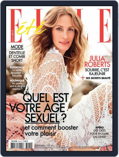 Elle France July 31st, 2014 Digital Back Issue Cover