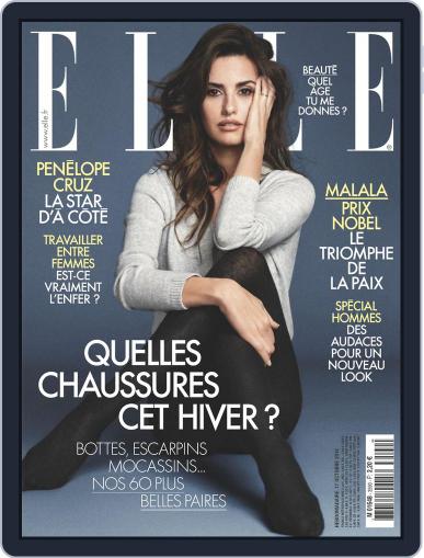 Elle France October 16th, 2014 Digital Back Issue Cover
