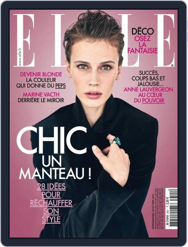 Elle France October 23rd, 2014 Digital Back Issue Cover