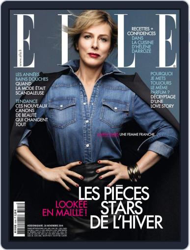Elle France November 28th, 2014 Digital Back Issue Cover