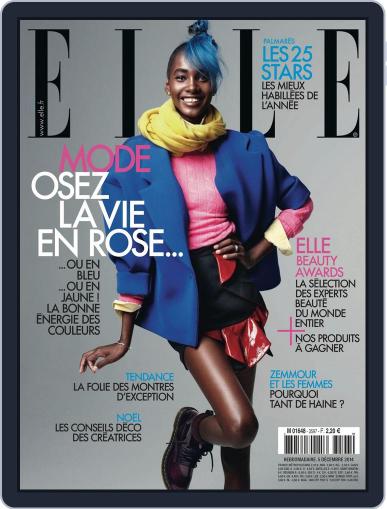 Elle France December 4th, 2014 Digital Back Issue Cover