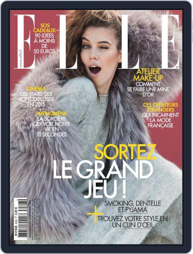 Elle France December 11th, 2014 Digital Back Issue Cover