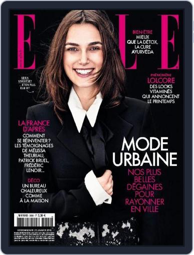 Elle France January 22nd, 2015 Digital Back Issue Cover
