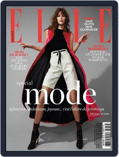 Elle France March 5th, 2015 Digital Back Issue Cover