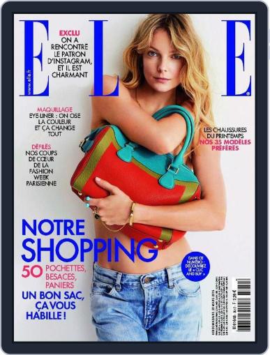 Elle France March 19th, 2015 Digital Back Issue Cover