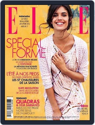 Elle France April 16th, 2015 Digital Back Issue Cover