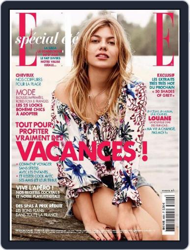 Elle France July 16th, 2015 Digital Back Issue Cover