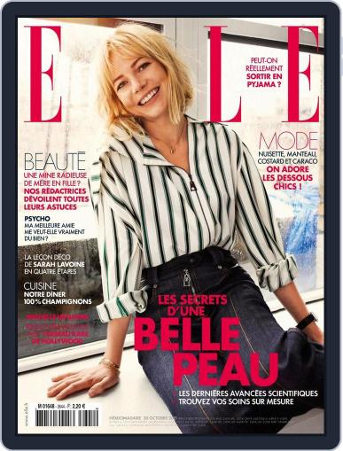 Elle France October 29th, 2015 Digital Back Issue Cover