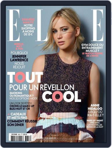 Elle France December 24th, 2015 Digital Back Issue Cover