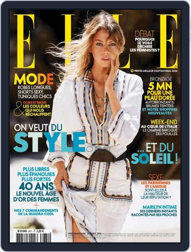 Elle France April 29th, 2016 Digital Back Issue Cover