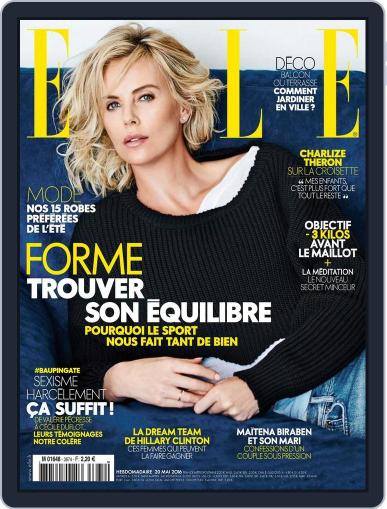 Elle France May 20th, 2016 Digital Back Issue Cover