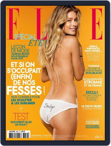 Elle France July 15th, 2016 Digital Back Issue Cover