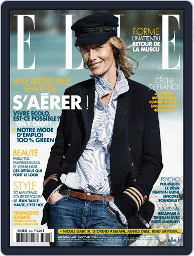 Elle France October 21st, 2016 Digital Back Issue Cover