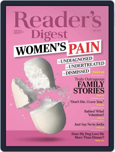 Reader's Digest Canada May 1st, 2019 Digital Back Issue Cover