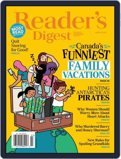 Reader's Digest Canada March 1st, 2020 Digital Back Issue Cover