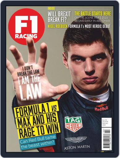F1 Racing UK February 1st, 2019 Digital Back Issue Cover