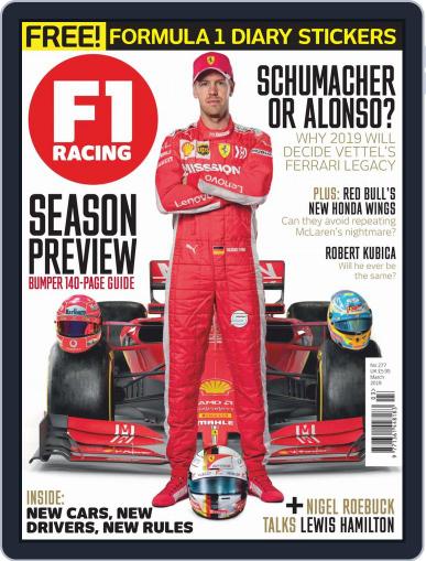 F1 Racing UK March 1st, 2019 Digital Back Issue Cover