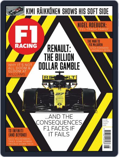 F1 Racing UK August 1st, 2019 Digital Back Issue Cover