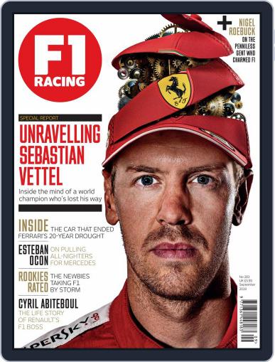 F1 Racing UK September 1st, 2019 Digital Back Issue Cover
