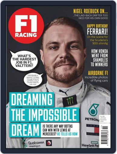 F1 Racing UK November 1st, 2019 Digital Back Issue Cover