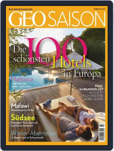 GEO Saison February 1st, 2017 Digital Back Issue Cover