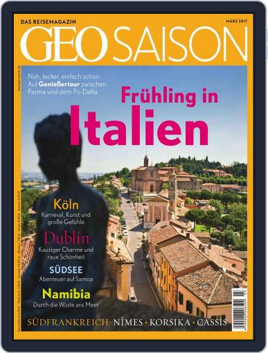 GEO Saison March 1st, 2017 Digital Back Issue Cover