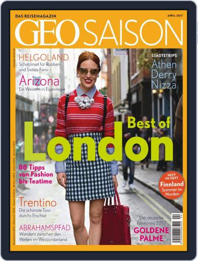 GEO Saison April 1st, 2017 Digital Back Issue Cover