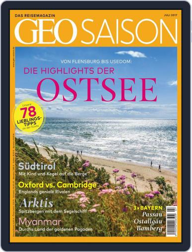 GEO Saison July 1st, 2017 Digital Back Issue Cover