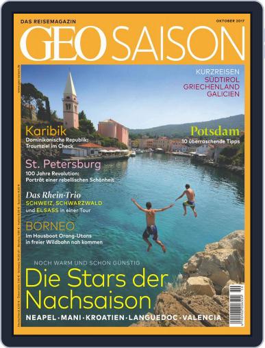 GEO Saison October 1st, 2017 Digital Back Issue Cover