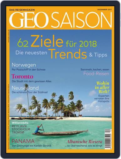 GEO Saison December 1st, 2017 Digital Back Issue Cover