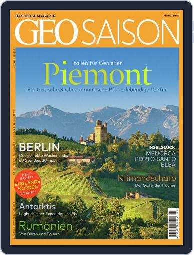 GEO Saison March 1st, 2018 Digital Back Issue Cover