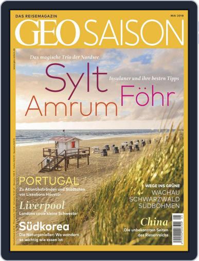 GEO Saison May 1st, 2018 Digital Back Issue Cover