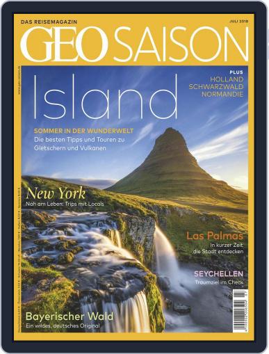 GEO Saison July 1st, 2018 Digital Back Issue Cover