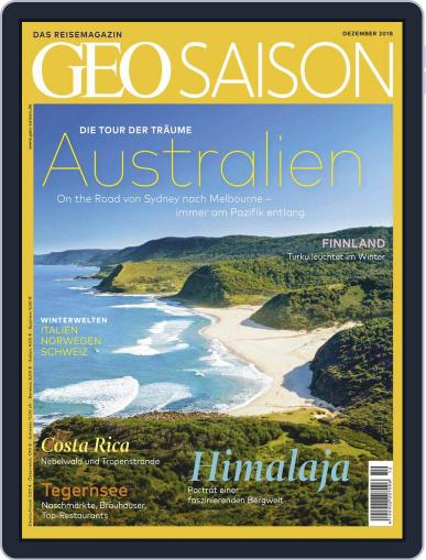 GEO Saison December 1st, 2018 Digital Back Issue Cover